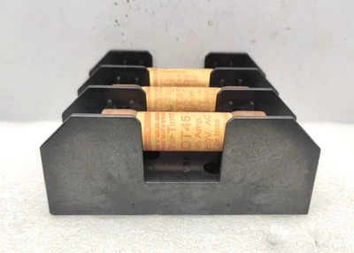 MARATHON F60A3B FUSE BLOCK With OT45 Fuse 250V 60A - Image 1 of 4