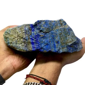8932 Ct Certified Natural Lapis Lazuli Rough High Quality Uncut Mineral Specimen - Picture 1 of 7