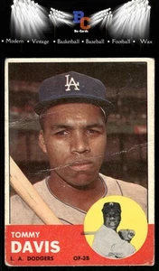1963 Topps #310 Tommy Davis - Bild 1 von 2