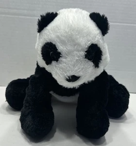 IKEA Plush Panda 12" Kramig Stuffed Animal  Embroidered Eyes Black White No Tags - Picture 1 of 12
