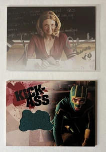 KICK ASS FILM INCENTIVE KOSTÜM & DEBORAH TWISS SIGNIERTE KARTE DF DYNAMIC FORCES - Bild 1 von 2