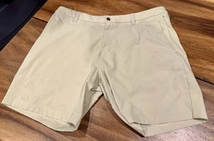Lululemon Shorts Herren 36 limettengrün Golf Strand belüftet Stretch Commission Short 7 - Bild 1 von 9