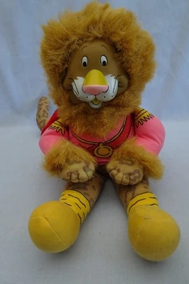 Vintage Zoobilee Zoo Mayor Ben Leopard Stuffed Puppet Plush 14” 1986 Hallmark - Image 1 of 4