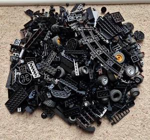 Ladrillos negros Lego genuinos - 1 kg - Imagen 1 de 6