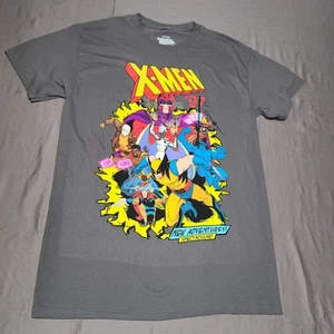 X-Men 97 Shirt Mens Medium Gray Marvel Studios New Adventures Comic Tee M NEW - Picture 1 of 7