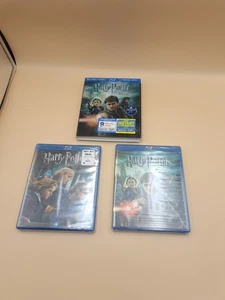 Harry Potter Deathly Hallows Part 1 and 2 Blu-ray SEALED NEW - Picture 1 of 3