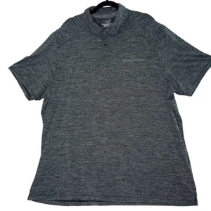 Vineyard Vines Shirt Golf Polo Men's Performance 2XL Dark Gray Striped - Picture 1 of 5