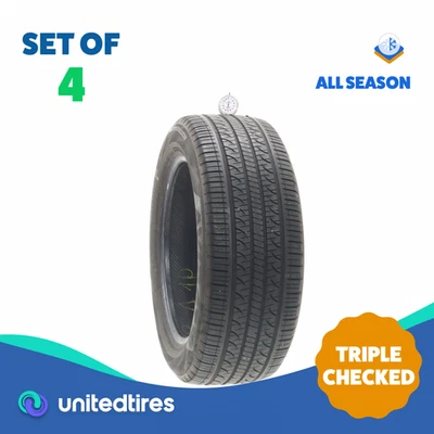 Set of (4) Used 225/55R17 Yokohama Avid GT S35 97V - 7/32 - Image 1 of 4