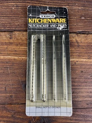 Vintage HMQ Nutcracker With Two Picks 1988 New Old Stock Steel And Nickel Plated - Image 1 of 4