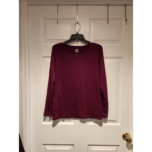 Women's sz L Purple Long Sleeved T-shirt by JCPenney JCP - Picture 1 of 5