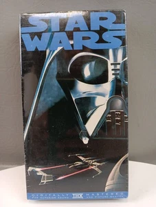 Star Wars VHS THX Digitally Mastered Sealed 1995 Darth Vader Fox Vintage Tape - Bild 1 von 5
