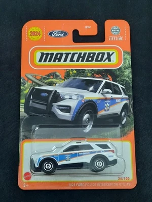 Ford Police Interceptor utilitario Matchbox 2023 Matchbox Foto 1 de 4