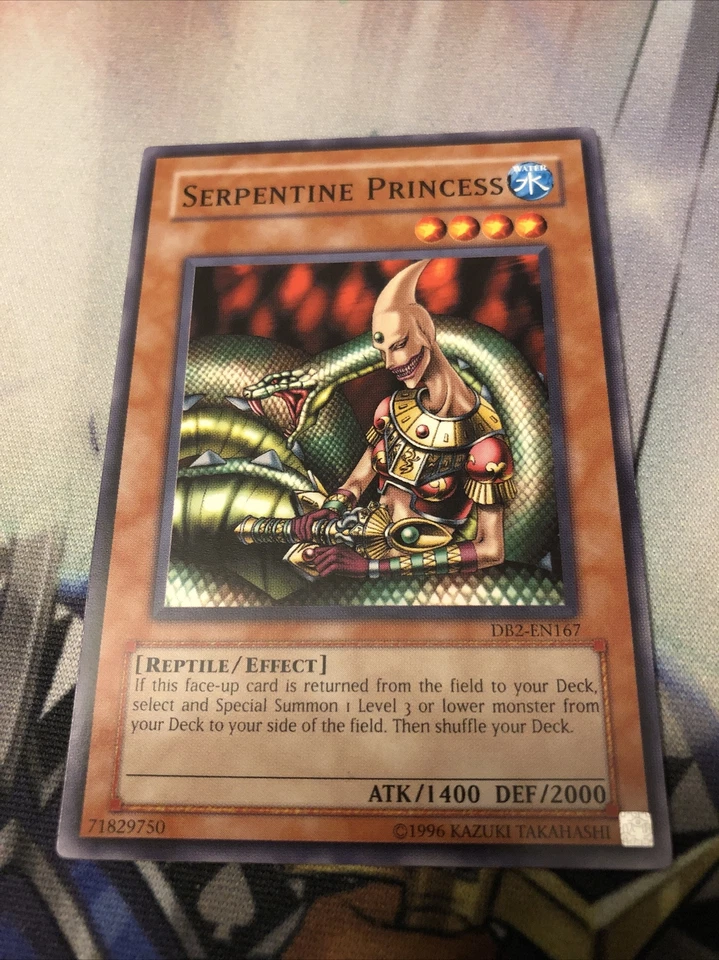 Yu-Gi-Oh! CARD SERPENTINE PRINCESS DB2-EN167 LP - Image 1 of 1