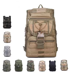 40L Military Tactical Backpack Rucksack Hiking Camping Outdoor Army Trekking Bag - Picture 1 of 22