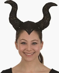 Evil Queen Horns Headband - Glitter - Costume Accessory - Adult Teen - Picture 1 of 1