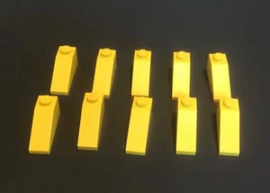 Lego 1x3 3x1 gelbe Schräge 33 Grad 10 Stück - Bild 1 von 1