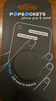 PopSockets Universal Phone Grip, Stand & Holder - Black - Image 1 of 2