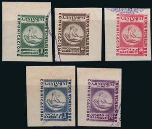 Lérida - Guerra Civil -Em. Local Republicana -Juncosa Garrigues -Allepuz o 1s/5s - Bild 1 von 1