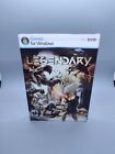 Legendary For Pc By Gamecock 2008! Pc Dvd New Sealed! Nos!