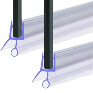 Mampara de ducha de baño puerta goma sello tira vidrio para espesor 4 - 6 mm hueco 4-30 mm - Imagen 1 de 12