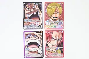 L Card OP09-061 Luffy & OP09-001 Shanks & PRB01-001 Sanji ONE PIECE Card Game - Picture 1 of 9