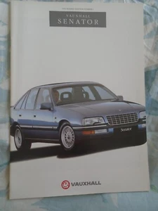 Vauxhall Senator range brochure 1991 Ed 1 UK market - Picture 1 of 1
