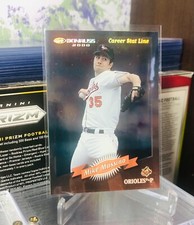 2001 Donruss 2000 Career Stat Line #'ed 35/136 Mike Mussina #56