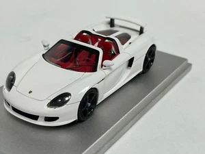 1/43 Tecnomodel Porsche Carrera GT Targa Top in Gloss White Aluminum Base 01/75 - Picture 1 of 11