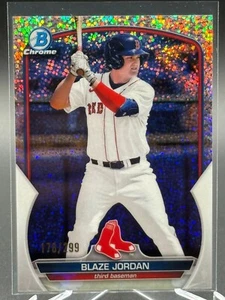 2023 Bowman BLAZE JORDAN Speckle Refractor /299 - Picture 1 of 2