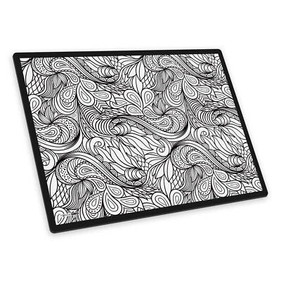 itenga Kinder Schreibunterlage LINE ART Kunst kratzfest abwaschbar rutschfest