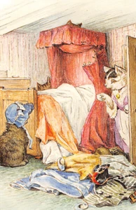 Modern Postcard: Beatrix Potter - Tom Kitten and Friends Make a Mess - Picture 1 of 3