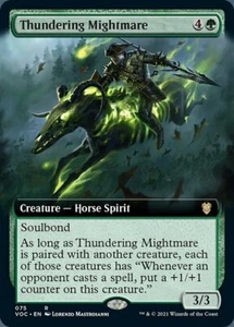 MTG THUNDERING MIGHTMARE EXC - MALINCUBO TONANTE - VOC X EN - MAGIC - Picture 1 of 1