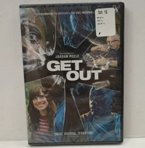 Get Out - DVD von Jordan Peele mit Daniel Kaluuya, Allison Williams - Neu Versiegelt - Bild 1 von 2