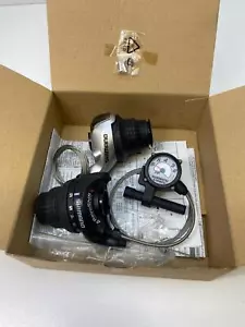 new Shimano SL-RS43 3 x 6 REVOSHIFT Twist Gear Grip Shifters - Picture 1 of 6