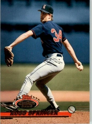 1993 Stadium Club MLB Russ Springer #736 - Image 1 of 2
