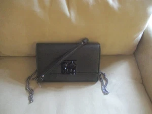 $1290 Christian Louboutin Carasky Leather Clutch Shoulder Crossbody Bag Display - Picture 1 of 23
