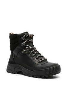Clarks ATL HikeTop GTX schwarz warmgefüttert Kombi Leder Damen Stiefel Gr. UK7 1/2D - Bild 1 von 4
