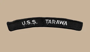 US Navy LHA-1 USS Tarawa nave d'assalto anfibio UIM scheda oscillante a spalla (04) - Foto 1 di 1