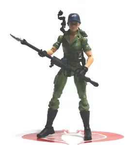 Modellino GI Joe serie classificata Lady Jaye con armi CD: 8,5 - Foto 1 di 2
