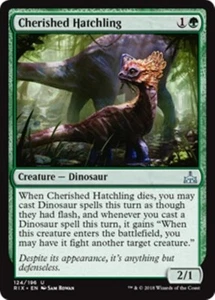 MTG - CHERISHED HATCHLING - Rivals of Ixalan (U) - Picture 1 of 1