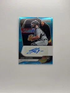 2020 Panini Prizm - Rookie Autografi Jake Rogers #RA-JR /50 - Foto 1 di 2