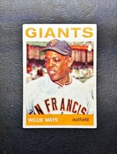1964 Topps Willie Mays #150 EX-NM Very Good Looking Card