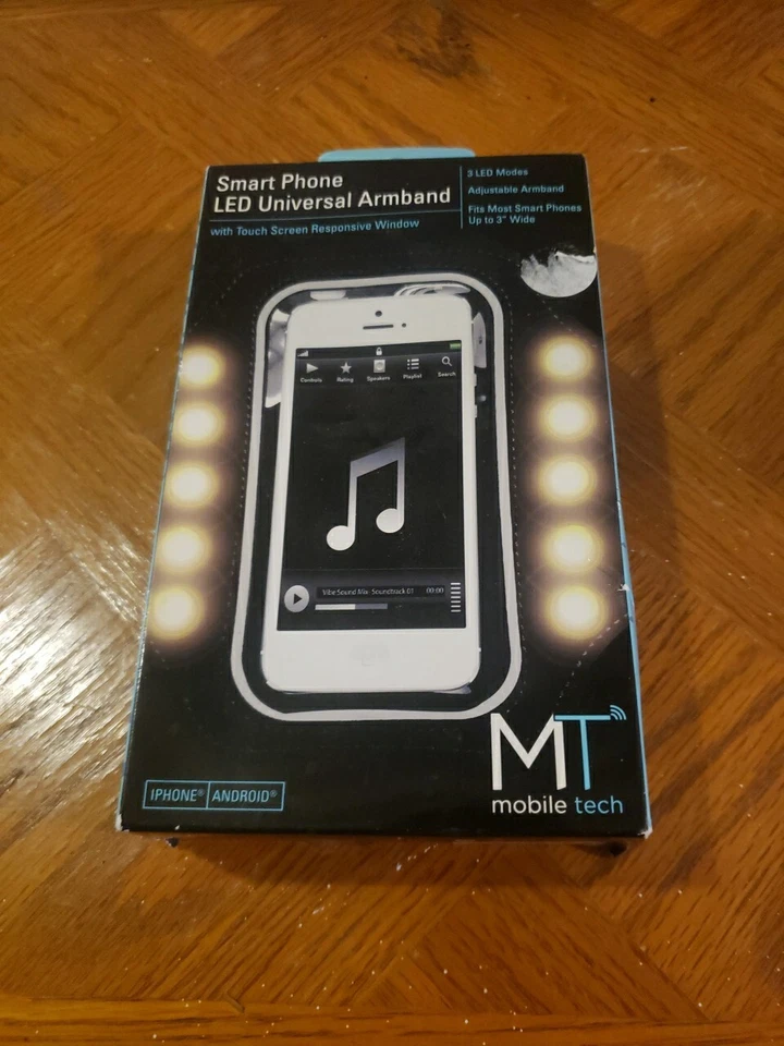 Mobile Tech Smart Phone LED Universal Armband Touch Screen Responsive Window