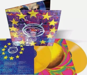 U2 Zooropa 2 x LP Album vinyl record limited yellow deluxe reissue 180gram 30th - Picture 1 of 16