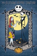 THE NIGHTMARE BEFORE CHRISTMAS POSTER Couple NEW 24x36