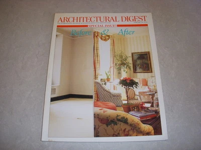 ARCHITECTURAL DIGEST Magazine, February, 1997, SPECIAL ISSUE: BEFORE & AFTER! - Image 1 of 2
