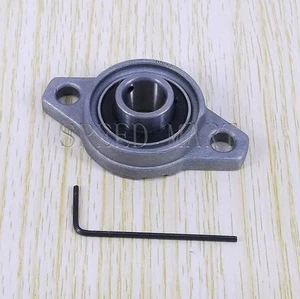 15 mm montado carcasa fundida cojín bloque rodamiento brida bloque rodamiento totalmente nuevo - Imagen 1 de 4