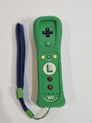 Mando Oficial Wii LUIGI Nintendo Motion Plus Wii U Controlador OEM Probado  Foto 1 de 4
