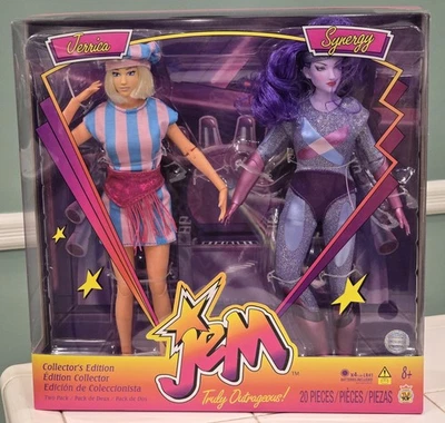 Jem SDCC 2025 Exclusivo Edición Coleccionista Jerrica/Synergy Paquete de Dos Foto 1 de 4