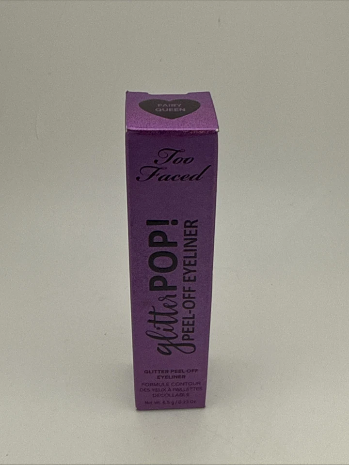 NEW Too Faced Glitter Pop Peel Off Eyeliner - FAIRY QUEEN .23 oz BNIB (A6) - Image 1 of 1